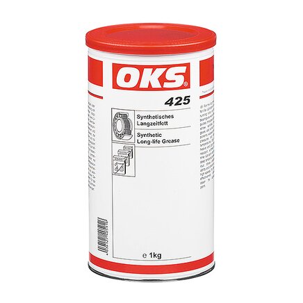 Exemplary representation: OKS 425, synthetic long-term grease (tin)