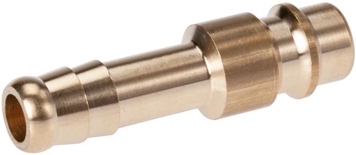 Exemplary representation: Coupling plug with grommet, brass